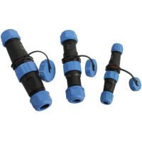 Einbaustecker Steckverbindung Borddurchführung Steckdose Wasserdicht Hochstrom Steckverbindung  6 Pin 13mm