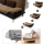 Paar Klappscharnier Rückenlehne Lehne Sofa Couch Schlafsofa Bett Schlafcouch 260mm
