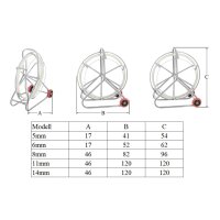 Einziehband in 5 Grössen von 5-14mm & 50-200m Länge wählbar