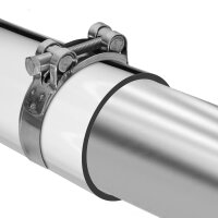 Edelstahl Gelenkbolzenschelle Schlauchschelle Bandschelle Rohrschelle Schelle 2A Edelstahl V2A 17-19mm