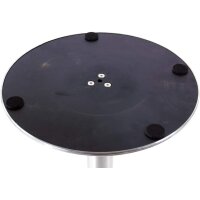 Tischgestell Edelstahl Classic Single Rund 45cm Höhe 71cm