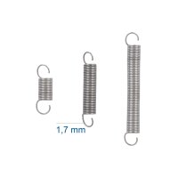 Edelstahl Zugfeder Haken Premium Qualität maximale Zugkraft von 6,5 kg bis 30 kg