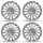 Skoda Octavia III Alufelge Turini 7,5x18 ET51 ab 2012 5E0071498B8Z8