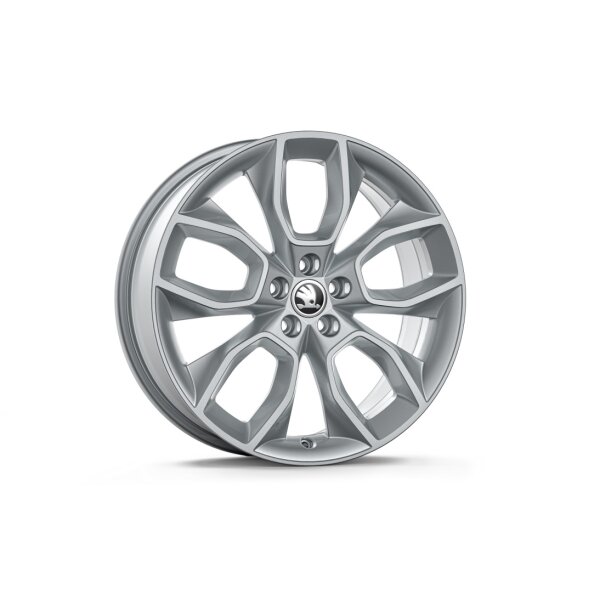 Skoda Kamiq Scala Alufelge Crater 7x18 ET39 ab 2019 654071498L8Z8