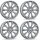 Skoda Kamiq Scala Alufelge Crater 7x18 ET39 ab 2019 654071498L8Z8