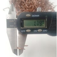 Polsterklammern 23 mm verkupfert für Sattler...