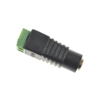 Hohlkupplung Hohlbuchse Ø 2,1mm / 5,5mm 12V DC Stecker Überwachungskamera