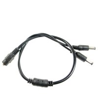 Verteiler 2x 12V DC für Überwachungskamera Kabel Strom für Strom Splitter