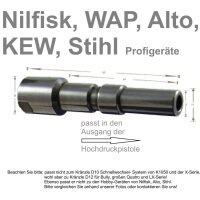 Schaumlanze Schaumkanone Injektor kompatibel mit Wap Neptun Poseidon Alto KEW Stihl Nilfisk