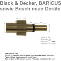 Schaumlanze Schaumkanone Düse Injektor kompatibel Black & Decker, BARICUS, Bosch AQT