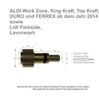 Schaumlanze Schaumkanone kompatibel Lavor Lavorwash Parkside LIDL Kinzo foam lance