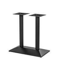 Tischgestell schwarz Einzelfuß oder Doppelfuß 72 cm / 110 cm Gastronomie NEU