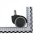 5x Bürostuhlrollen 200kg 11mm Stift Ø50mm Rollen Hartbodenrollen Stuhlrollen