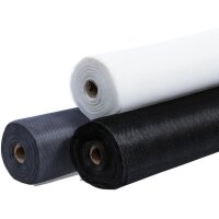 Fliegennetz Grau aus Fiberglas Meterware Fliegengitter von 80-150cm in 3 Farben Breite: 80cm