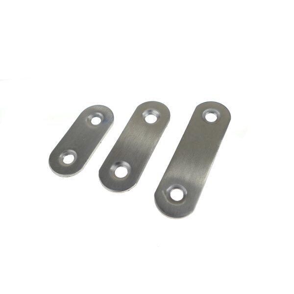 10x Edelstahl Lochplatte Holzverbinder in 3 Grössen zum auswählen Modell:  5-14 40x16mm