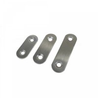 10x Edelstahl Lochplatte Holzverbinder in 3 Grössen zum auswählen Modell:  5-14 40x16mm