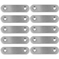 10x Edelstahl Lochplatte Holzverbinder in 3 Grössen zum auswählen Modell:  5-14 40x16mm