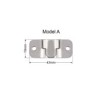 Edelstahl Möbelverbinder Bettverbinder Couchverbinder Metallverbinder verbinder 53 mm
