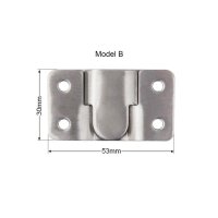 Edelstahl Möbelverbinder Bettverbinder Couchverbinder Metallverbinder verbinder 53 mm