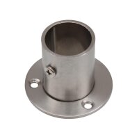 Wandrosette Edelstahl Flansch Wandhalter Wandlager Rohr Rundrohr 1-05 Ø22mm