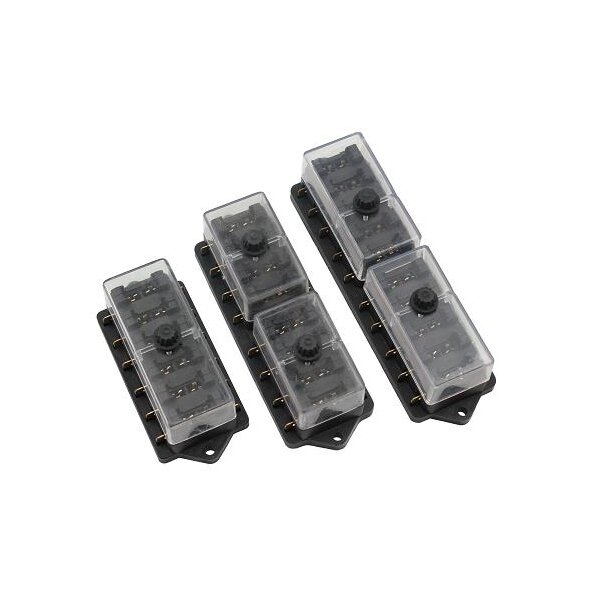 Sicherungskasten ATO ATC 6-48V Sicherungshalter Sicherung KFZ PKW LKW BOOT 4,6,8,10,12 4er