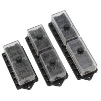 Sicherungskasten ATO ATC 6-48V Sicherungshalter Sicherung KFZ PKW LKW BOOT 4,6,8,10,12 4er