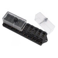 Sicherungskasten ATO ATC 6-48V Sicherungshalter Sicherung KFZ PKW LKW BOOT 4,6,8,10,12 4er