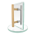 Sauna Paar Stoßgriffe Glastür "Natura 04" EI AG 25 cm 0155-0800-EI-01