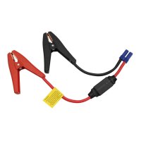 Hochstrom Kabel KFZ Batterieklemmen 5,27mm2 Sicherung Ladekabel Krokodilklemmen Klemmen