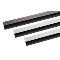 Türbodendichtung aus Aluminium mit Gummidichtung Mit Klebeband Farbe Silber