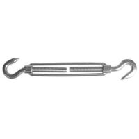 Edelstahl Drahtseil Spannschloss V4A Seilspanner Haken Öse Spanner Wantenspanner Haken / Haken  M6