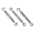 Edelstahl Drahtseil Spannschloss V4A Seilspanner Haken Öse Spanner Wantenspanner Haken / Haken  M6
