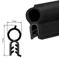 Autotürdichtung Kofferraumdichtung Türdichtung Glasdach Autotür Dichtung KFZ Kofferraumdichtung 16x30mm