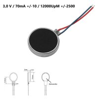 Mini Vibrationsmotor Unwucht Motor Miniatur Rüttelmotor kleiner Elektromotor B