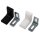10x Stuhlwinkel 30x30x18mm mit Kunststoff Abdeckung Möbel Winkel Flachwinkel schwarz
