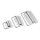 2x Edelstahl Kistengriff Klappgriffe Tragegriffe Kistengriffe Boxengriff Kiste 50 mm