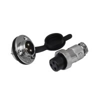 19mm Einbau Steckverbindung 2-12 Pin 7-20A | 250V 3