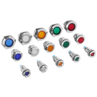 Kontrollleuchte  Leuchtmelder Signallampe Signalleuchte Warnlampe  12V KFZ LED 12mm  Grün