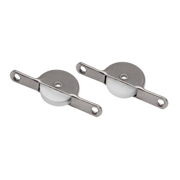 Laufrolle Nylon Rollwagen Schiebetürbeschlag Holz Schiebetür Rolle 29-08 55mm Nut