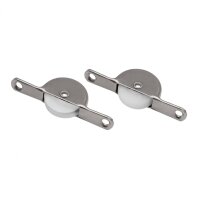 Laufrolle Nylon Rollwagen Schiebetürbeschlag Holz Schiebetür Rolle 29-08 55mm Nut