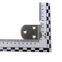 Edelstahl Winkelverbinder Lochwinkel Verbinder Holzverbinder Regalhalter Halter 85x85x38mm