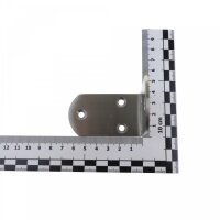 Edelstahl Winkelverbinder Lochwinkel Verbinder Holzverbinder Regalhalter Halter 85x85x38mm