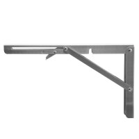 Edelstahl Schwerlast 120kg Regalhalter Regalträger klappbar Regalwinkel Halter