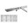 Edelstahl Schwerlast 120kg Regalhalter Regalträger klappbar Regalwinkel Halter