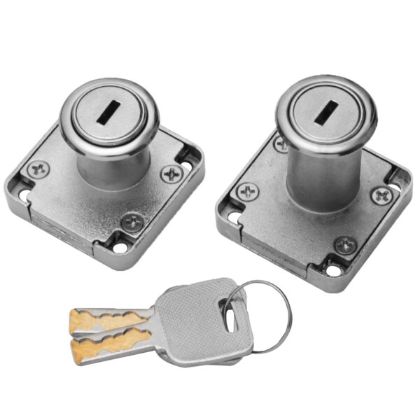 Möbelschloss Schubladen Schloss Sicherheit Schrankschloss Einbauschloss Möbel 22mm