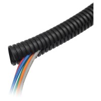Wellrohr mit Schlitz Schutzrohr Kabelschutz Schutzschlauch geschlitzt Meterware Ø10,0mm